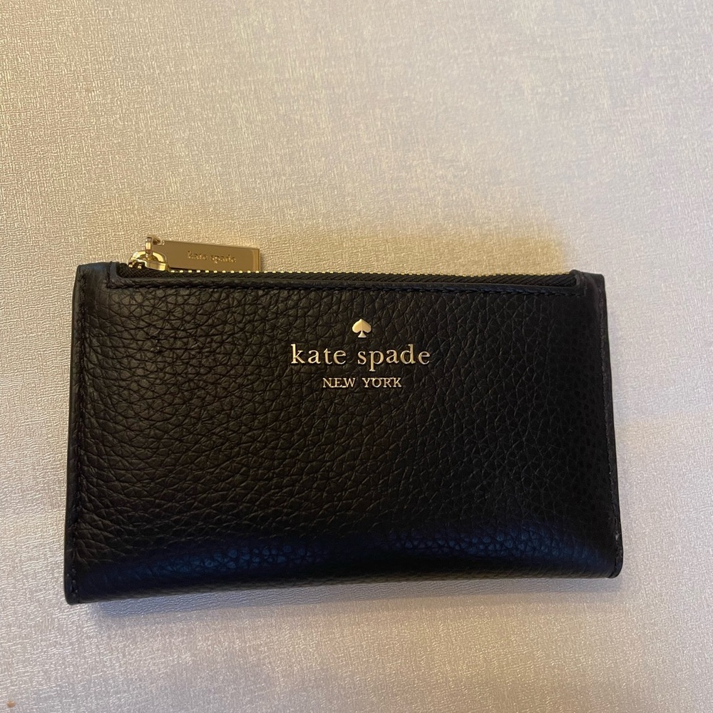 Kate Spade Black Leather Wallet